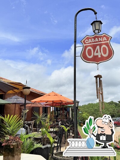O exterior do Cabana 040