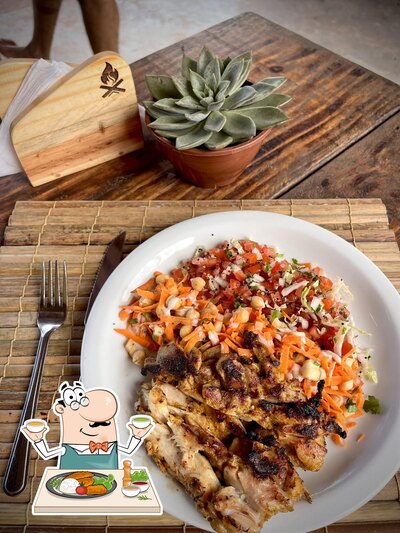 Comida em Bóra Xandó Restaurante - Caraíva