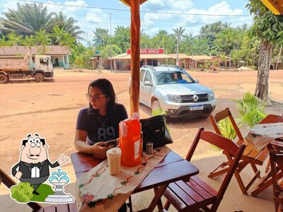 Você pode espairecer no exterior Restaurante Sabor Caseiro Maracá