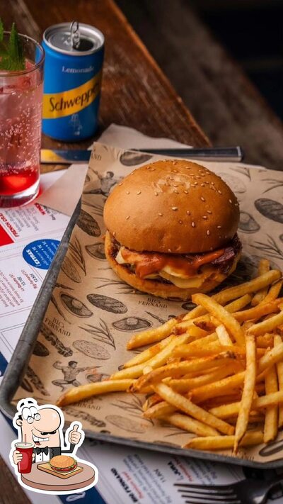 Try out a burger at Hevan 24