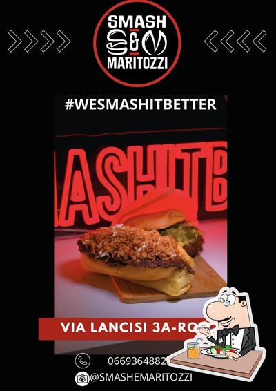 Cibo al Smash e Maritozzi