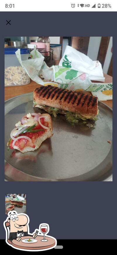 Food at Subway Restaurants