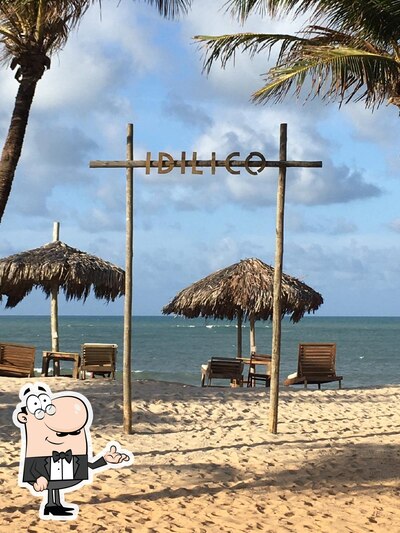 O interior do IDILICO RESTAURANTE BEACH CLUB