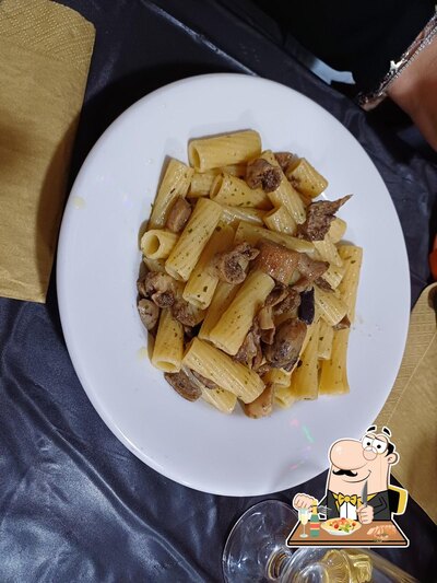 Platti al Pizzeria Rugantino