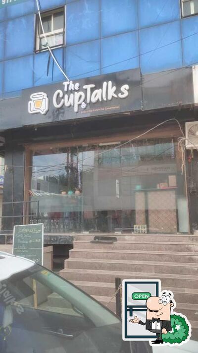 The outside area is an important feature of The Cup & talks