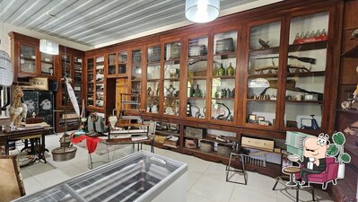 O interior do Queijaria Del Caro