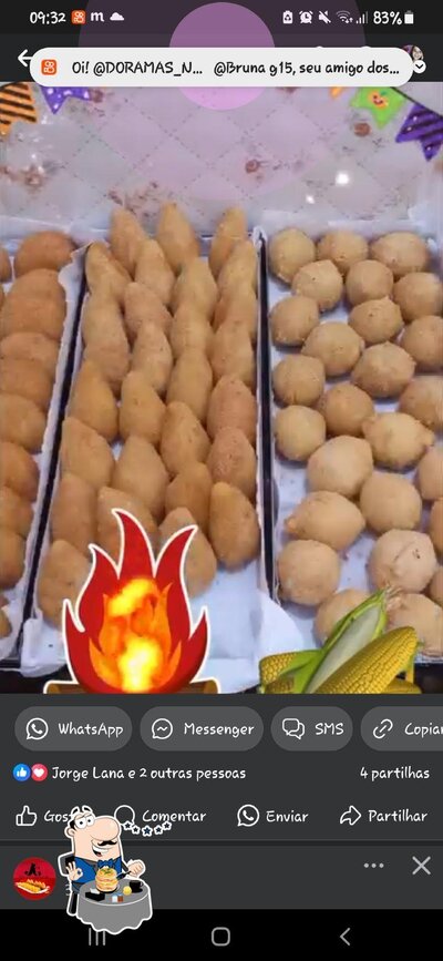 Comida em Jg doces e salgados