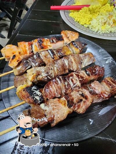 Platos en Espetinho Da Rosa