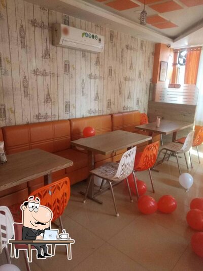 The interior of Pet Pooja