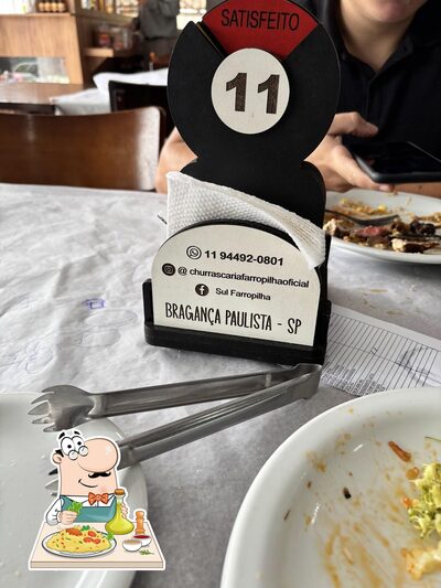 Platos en Restaurante e Churrascaria Farropilha - Itatiba / Bragança Paulista