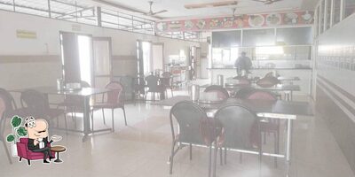 The interior of Chanakya hotel