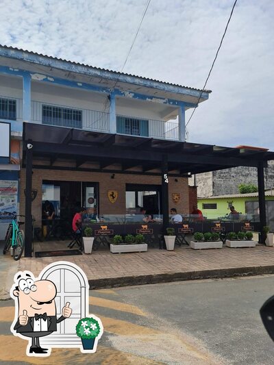 Você pode espairecer no exterior Phapittos Restaurante