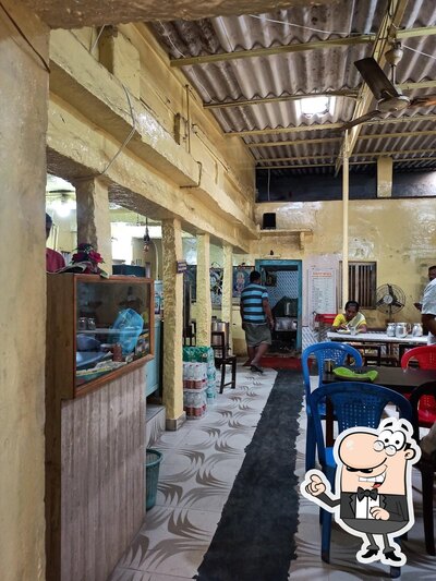 The interior of Ponnamma Hotel Dosa Kolar(SSV)