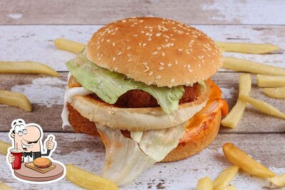 Treat yourself to a burger at Rolls & Burgers
