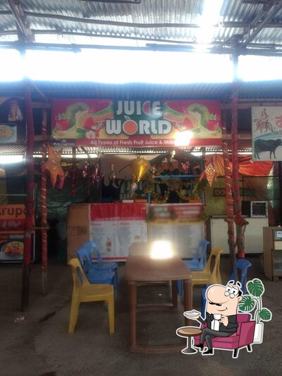 The interior of Juice World