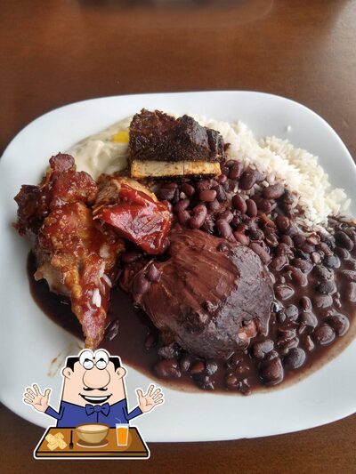 Comida em Restaurante e Lancheria D'fazenda