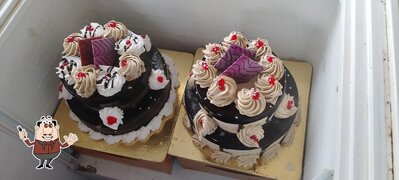 Food at Ak cafe mahwa