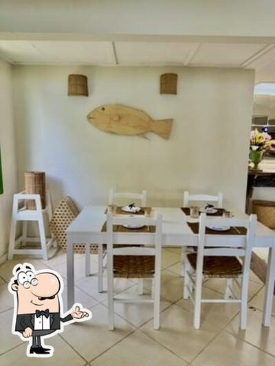O interior do Restaurante Marina Paraty
