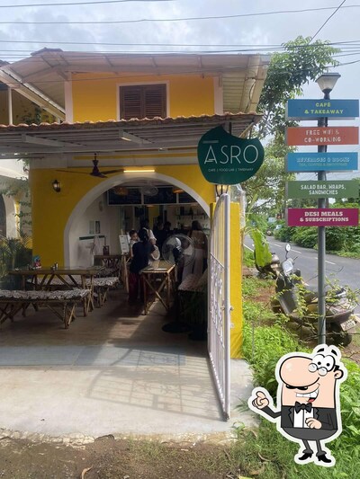 Check out how Asro Cafe & Silent Book Club Goa looks inside