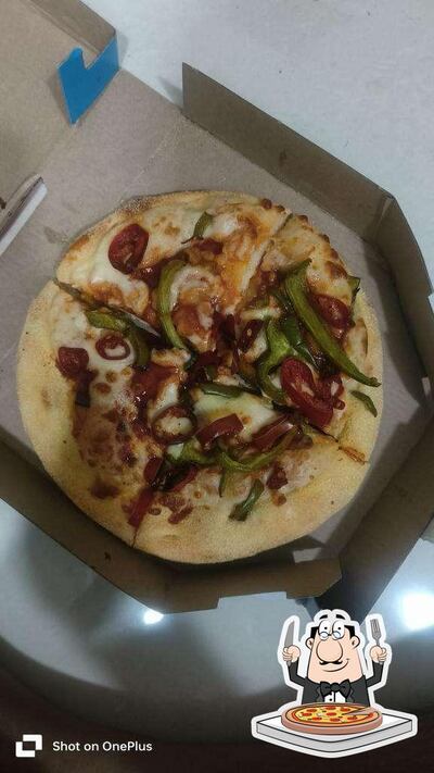Order pizza at Domino's Pizza