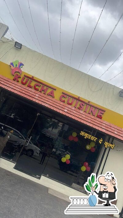 Take a look at the outside part of Kulcha Cuisine