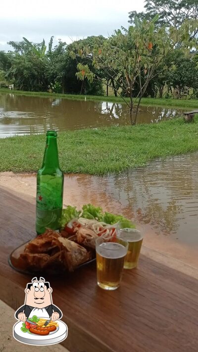 Platos en Pesque pague do Waldeilton