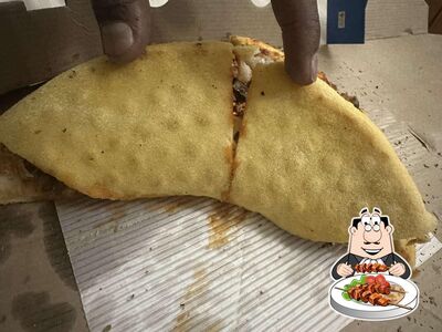 Food at Domino's Pizza