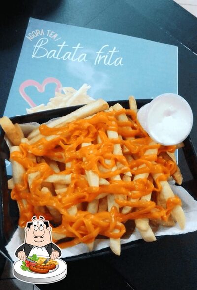 Comida em King Lords Burger