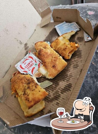 Food at Domino's Pizza