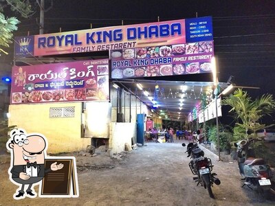 You can get some fresh air at the outside area of ROYAL KING DHABA