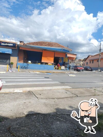 Você pode espairecer no na área externa do Coruja's Bar e Lanchonete