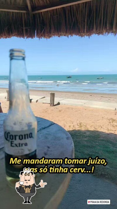 Você pode pedir uma bebida do menu