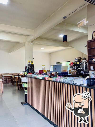 O interior do TUTA RESTAURANTE