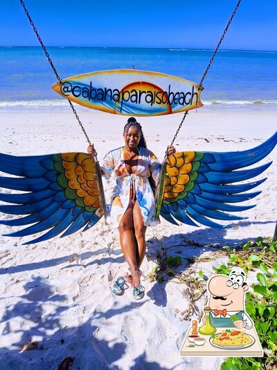 Comida em Paraíso Beach