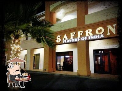 The exterior of Saffron Flavors