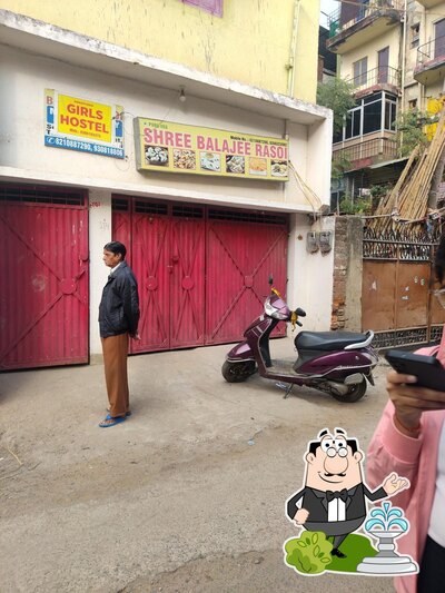 The exterior of SHREE BALAJI RASOI