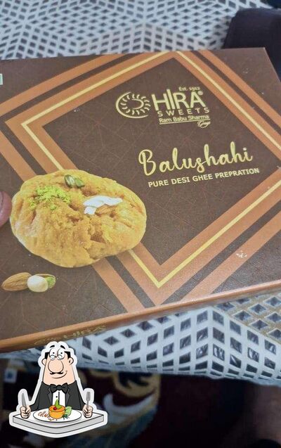 Food at Hira Sweets