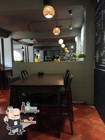 The interior of Hasis Kitchen