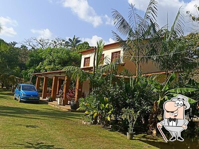 Você pode espairecer no na área externa do Sítio Shalom Adonai