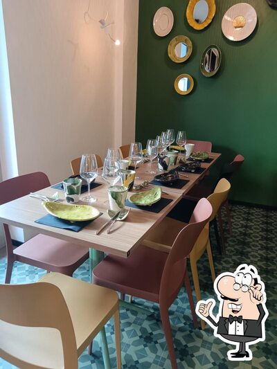 Dai un'occhiata agli interni di Luma Wine, Food & Slow Food