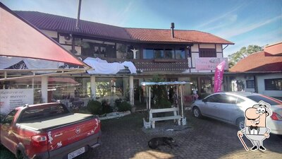 a área exterior é uma característica importante do Susy Restaurant