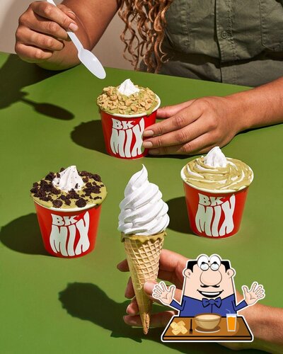 Comida em Burger King