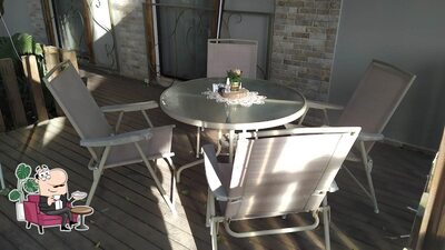 O interior do Salvattore Café e Eventos
