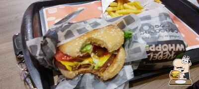 Peça um hambúrguer no Burger King