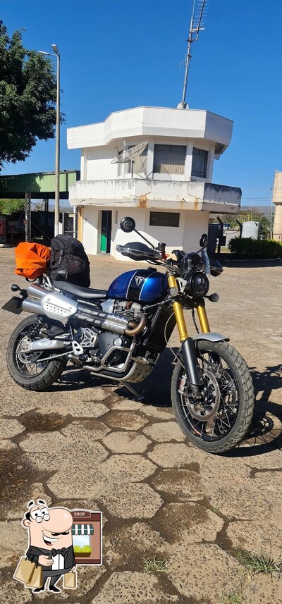 O exterior do Posto Petrobras