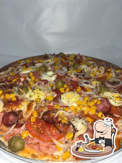 Peça diferentes tipos de pizza
