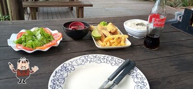 Comida em Restaurante e Peixaria Sangalli