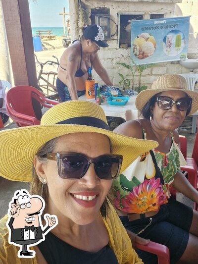 O interior do Quiosque da Cida