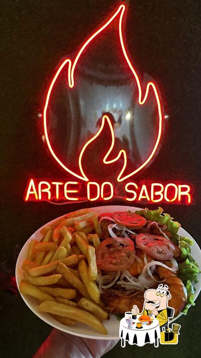 Comida em Arte do Sabor