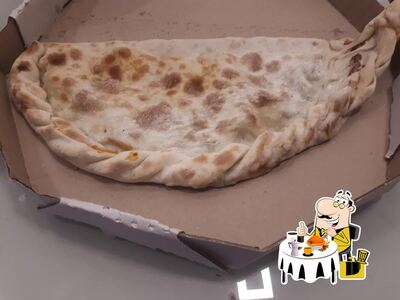 Comida em Underground Pizza
